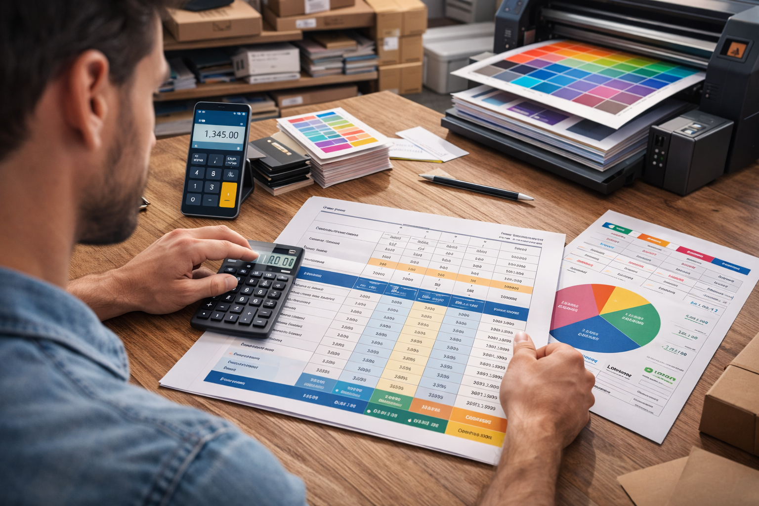 Como calcular o preço correto de impressão sem ter prejuízo